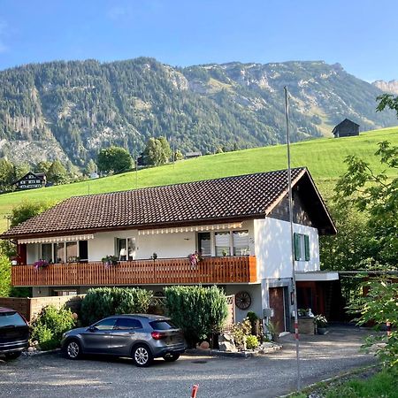 Ferienwohnung Haus Am Bach In Toggenburg Wildhaus Exteriör bild