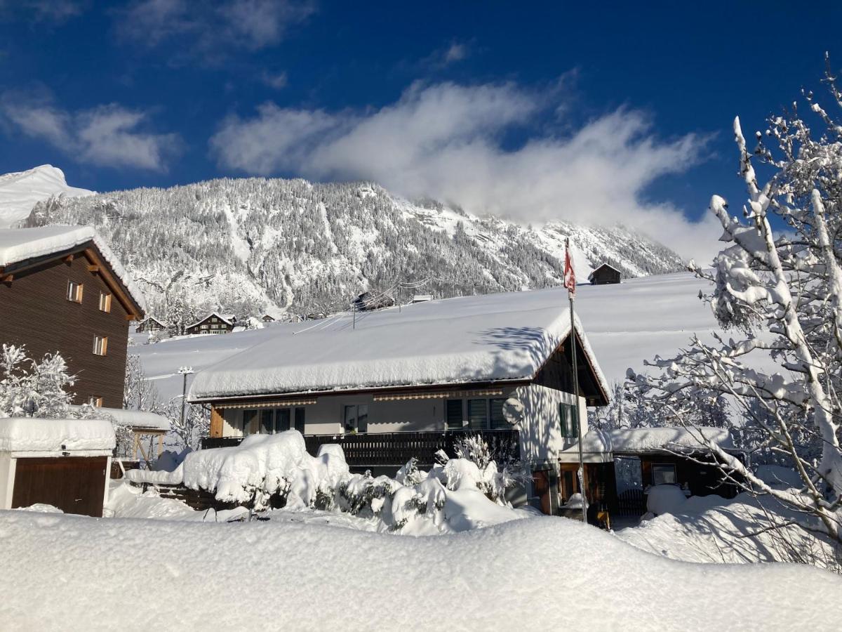 Ferienwohnung Haus Am Bach In Toggenburg Wildhaus Exteriör bild