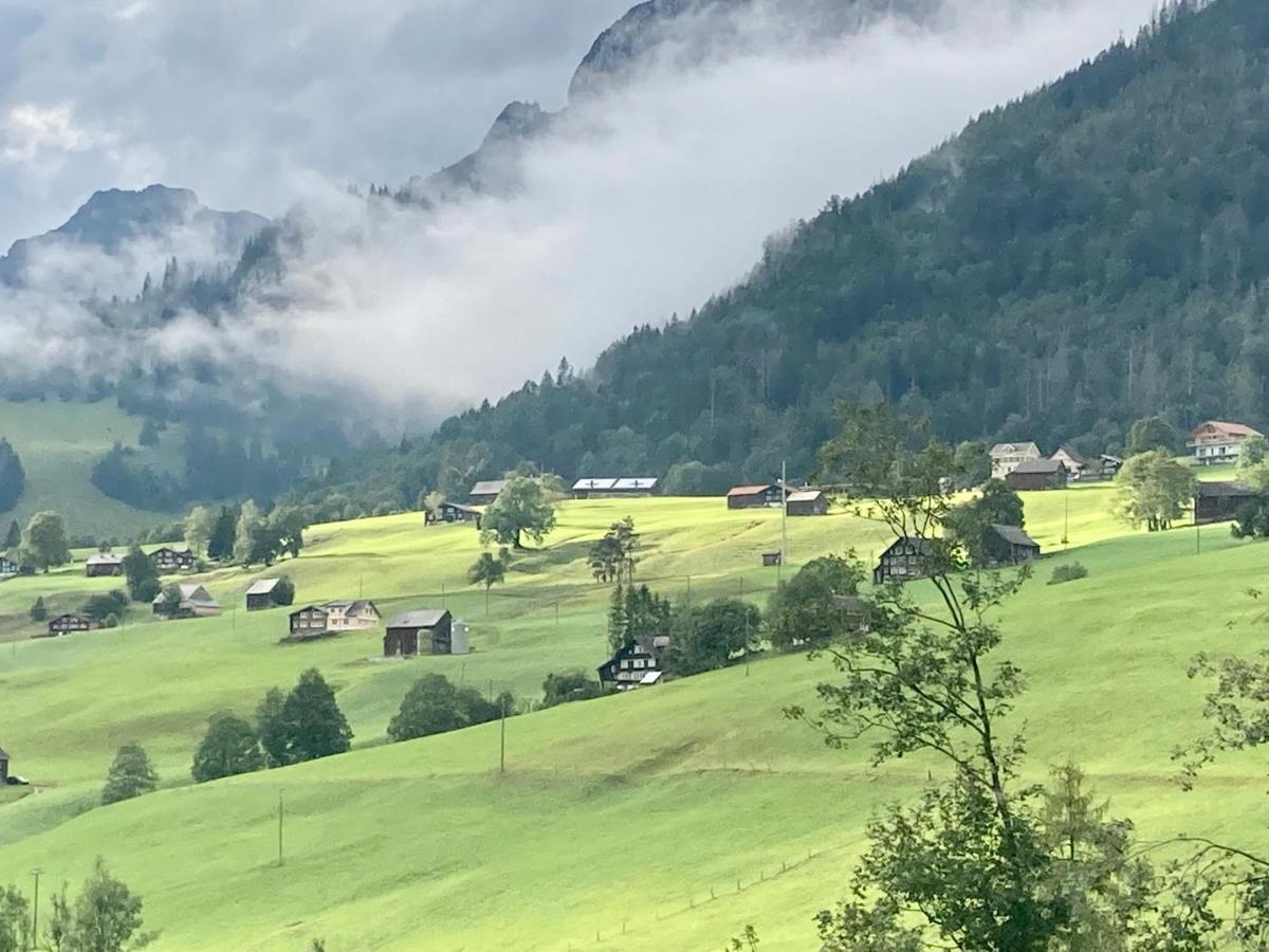 Ferienwohnung Haus Am Bach In Toggenburg Wildhaus Exteriör bild