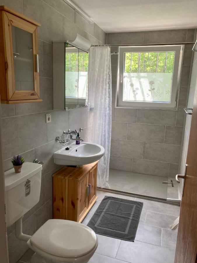 Ferienwohnung Haus Am Bach In Toggenburg Wildhaus Exteriör bild