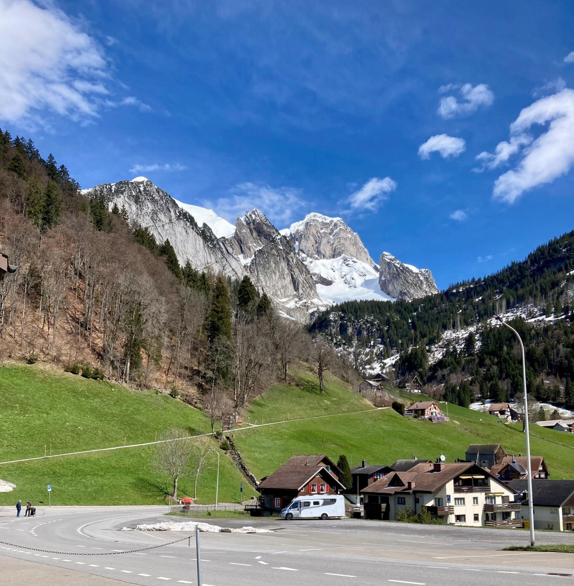 Ferienwohnung Haus Am Bach In Toggenburg Wildhaus Exteriör bild